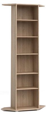 Picture of Black Red White Shelf  BRW Office IV Sonoma Oak 221x35cm