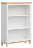 Show details for Black Red White Shelf Haga REG/90 White/Oak 130x34cm