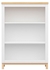 Picture of Black Red White Shelf Haga REG/90 White/Oak 130x34cm