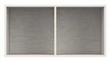 Show details for Black Red White Stanford Extension Shelf For Stanford Wardrobe Plywood/Grey