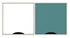 Picture of Black Red White Stanford Extension Shelf For Stanford Wardrobe Plywood/Turquoise