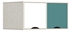 Picture of Black Red White Stanford Extension Shelf For Stanford Wardrobe Plywood/Turquoise