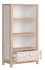 Picture of Black Red White Timon Bookshelf 80x146cm Beech/White