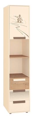 Picture of DaVita Fristail 56.04 Shelf Bunratti Oak/Cream