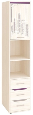 Picture of DaVita Megapolis 55.04 Shelf Astrid Pine