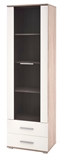 Show details for Halmar Lima W-1 Cabinet White/Sonoma Oak