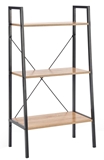 Show details for Halmar Narvik Reg3 Shelving Black/Oak