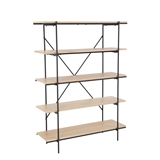 Show details for Home4you Helena Shelf Black/Oak