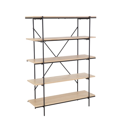 Picture of Home4you Helena Shelf Black/Oak