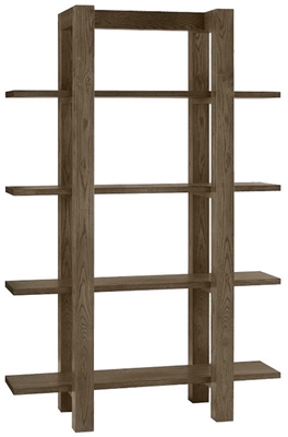 Picture of Home4you Shelf Turin Dark Oak 26900