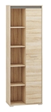 Show details for ML Meble Avo 06 Shelf Sonoma Oak/Anthracite