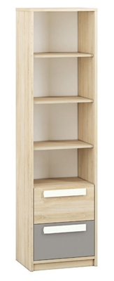 Picture of ML Meble Drop 05 Shelf Beech/Dark Grey