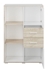 Picture of ML Furniture Kubu 04 Shelf White / Oak