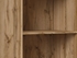 Picture of Black Red White Zele Bookshelf Wotan Oak