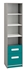 Picture of ML Meble Shelf IQ 06 Turquoise