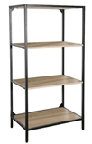 Show details for Signal Meble Meris R4 Shelf Oak/Black