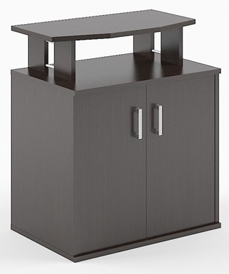 Picture of Skyland Simple B450 Office Shelf 90х60х104.5cm Wenge Magic