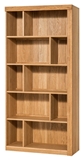 Show details for Szynaka Furniture Velle 16 Shelf 95x202x42cm Oak