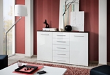 Show details for ASM Galino Fox Chest Of Drawers Wenge/White Gloss Front