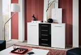 Show details for ASM Galino Fox Chest Of Drawers White/Black