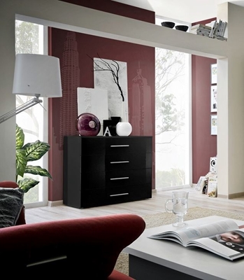Picture of ASM Go Chest Of Drawers Black