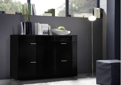 Picture of ASM Logo Chest Of Drawers Black