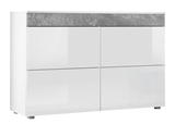 Show details for ASM SB Light Chest Of Drawers White/Grey