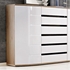 Picture of ASM SB Ontario Chest Of Drawers San Remo Oak/White