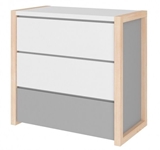 Show details for Bellamy Pinette Chest Of Drawers White/Grey