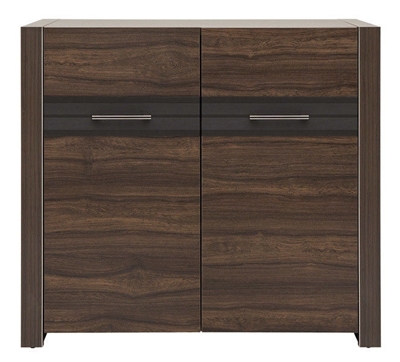 Picture of Black Red White Alhambra Cupboard Brown