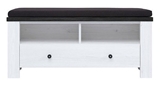 Show details for Black Red White Antwerpen Chest Of Drawers 40x101x48cm White