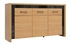 Picture of Black Red White Arosa Drawer Oak/Black Gloss