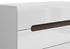 Picture of Black Red White Azteca Trio Chest Of Drawers White