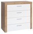 Picture of Black Red White Balder Drawer KOM4S