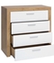 Picture of Black Red White Balder Drawer KOM4S