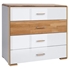 Picture of Black Red White Bari Chest Of Drawers 40x93.5x85.5cm White