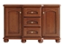Picture of Black Red White Bawaria Chest Of Drawers 49.5x134.5x87cm Brown