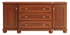 Picture of Black Red White Bawaria Chest Of Drawers 49.5x184.5x87cm Brown