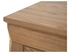 Picture of Black Red White Bergen Chest Of Drawers 47x110x98cm Golden Larch