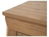 Picture of Black Red White Bergen Chest Of Drawers 47x156x98cm Golden Larch