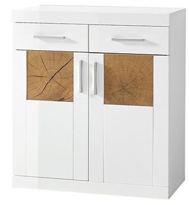 Picture of Black Red White Boca Drawer White