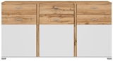 Show details for Black Red White Chest Of Drawers Alamo Oak/White