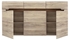 Picture of Black Red White Chest Of Drawers Azteca Trio KOM3D3S San Remo Oak