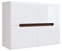 Picture of Black Red White Chest Of Drawers Azteca Trio SFK4D White