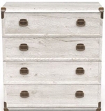 Show details for Black Red White Chest Of Drawers Indiana JKOM 4S/80 Canyon Pine