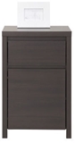 Show details for Black Red White Chest of Drawers Kaspian 1D1SP Wenge