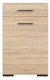 Show details for Black Red White Fever Chest Of Drawer Sonoma Oak