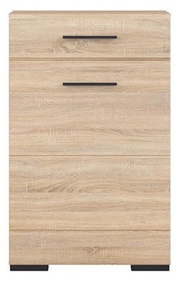 Picture of Black Red White Fever Chest Of Drawer Sonoma Oak