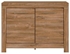 Picture of Black Red White Gent Chest 85x115x45cm Stirling Oak