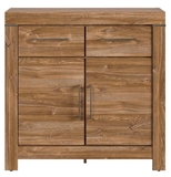 Show details for Black Red White Gent Chest Of Drawers KOM2D2S Stirling Oak